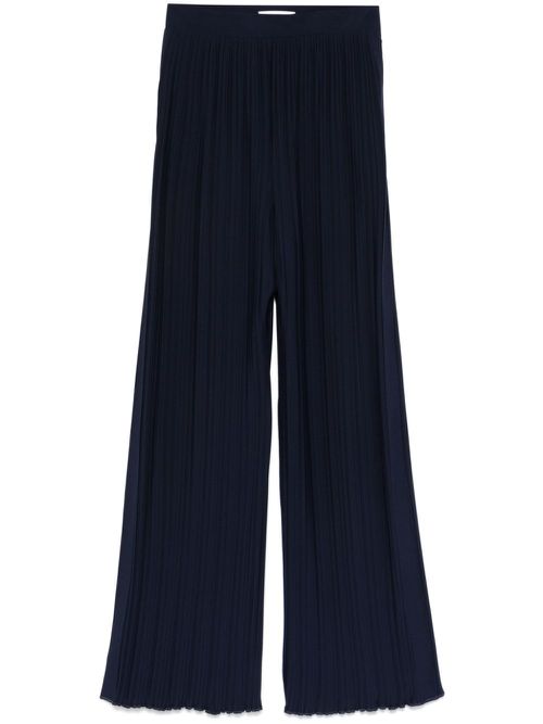 Pleated trousers - Blue