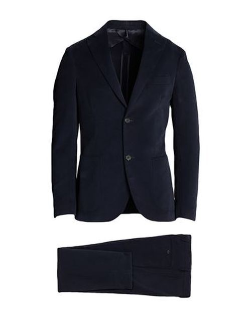 By Slowear Man Suit Midnight blue Size 38 Cotton