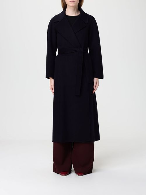 Coat PALTÒ Woman color Blue