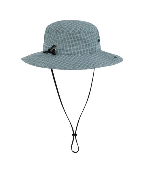 Check Pioneer Bucket Hat Blue