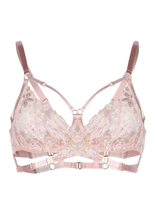 Vita lace underwire bra - Pink