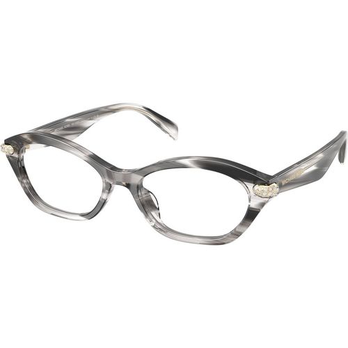 Michael Kors Mujer Michael Kors MK4186BU SAINT LUCIA 4034 Monturas ópticas Acetato Negro Transparente Redonda Norma