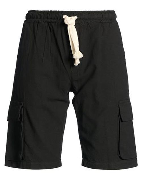 Man Shorts & Bermuda Shorts Black Size M Cotton