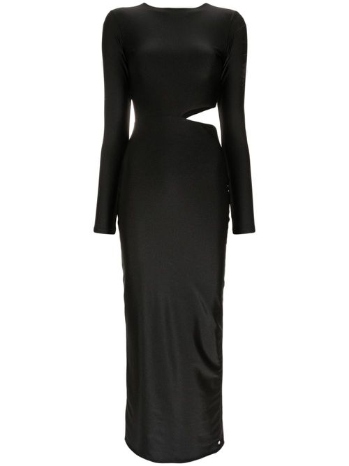Sophia cut-out maxi dress - Black