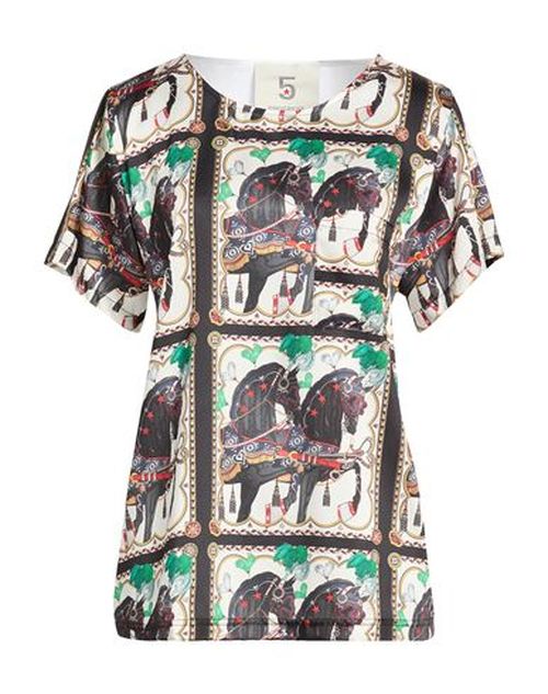 Woman Top Black Size M Polyester
