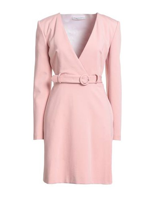 Woman Mini dress Pink Size 4 Viscose, Polyamide, Elastane