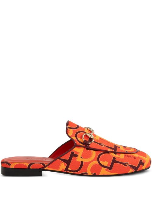 Princetown mules - Orange