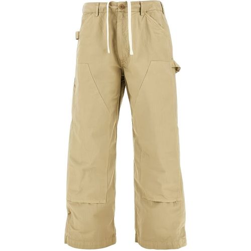 Patch-pocket trouser