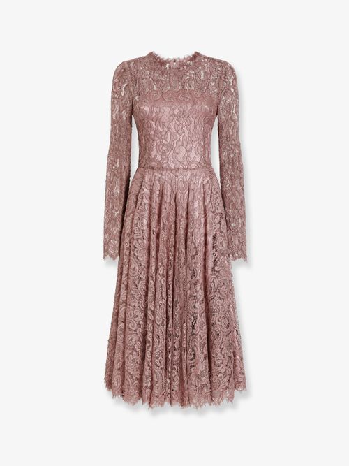 Lace Dress — Pink