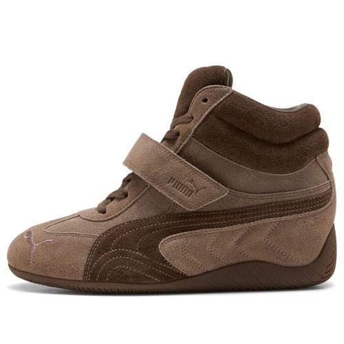 (WMNS) x Alexander McQueen Speedcat Mid Wedge 'Brown'