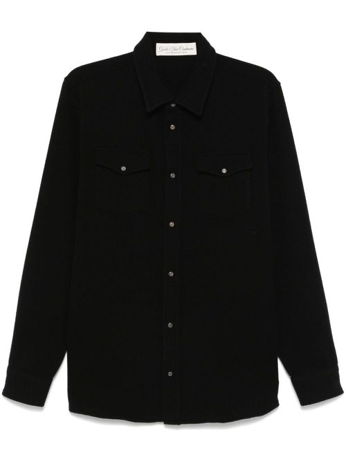 Cashmere shirt - Black