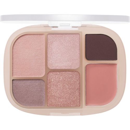 WAKEMAKE - Soft Sheer Multi Palette - 6.3g - 06 Cream Brown