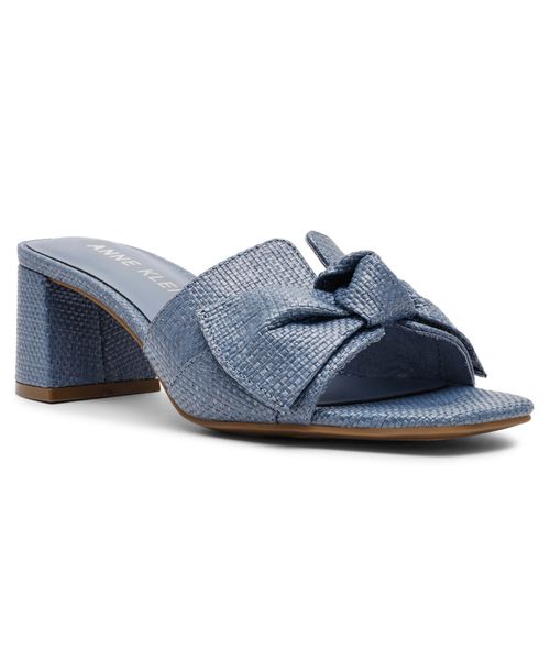 Women's Kizmet Block Heel Sandals - Blue Raffia