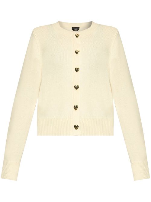 Wool cardigan - Neutrals