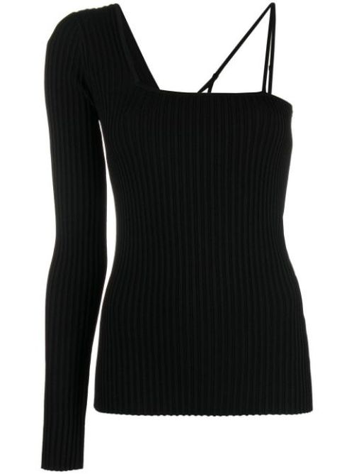 Single-sleeve design top