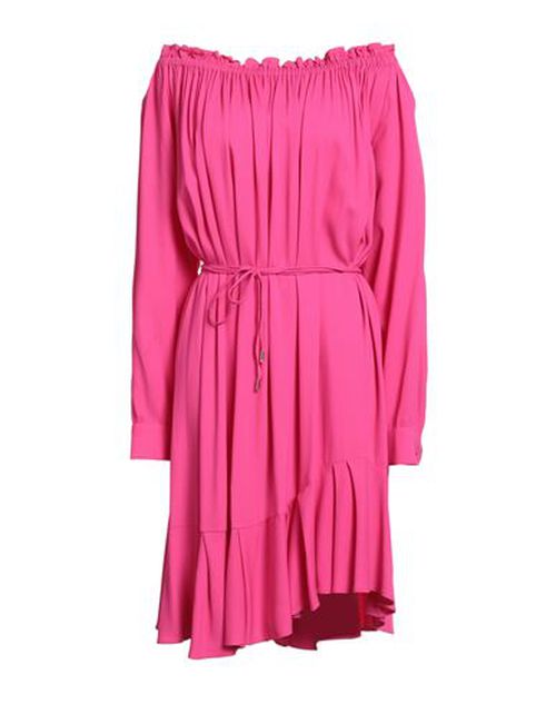 Woman Mini dress Fuchsia Size 2 Viscose, Elastane