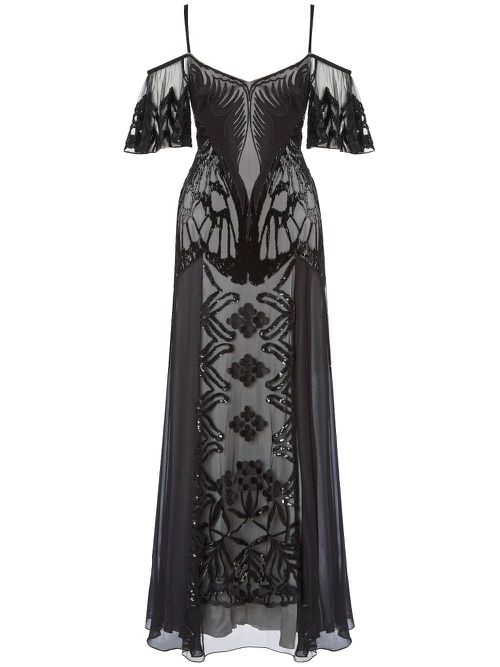Inez maxi dress - Black