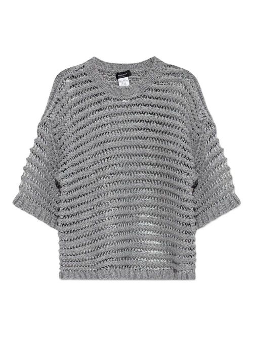 Knitted sweater - Grey