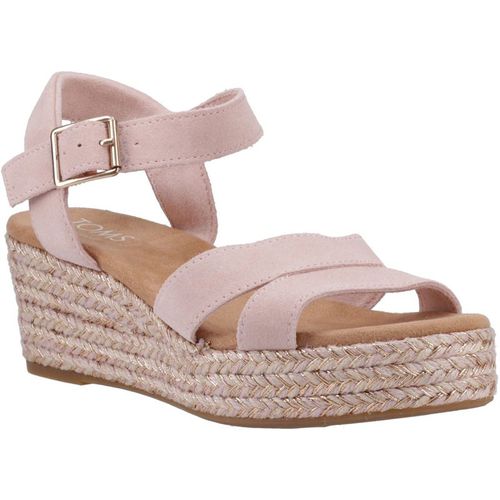 Toms Audrey Leather Women's Pale Rose Sanda