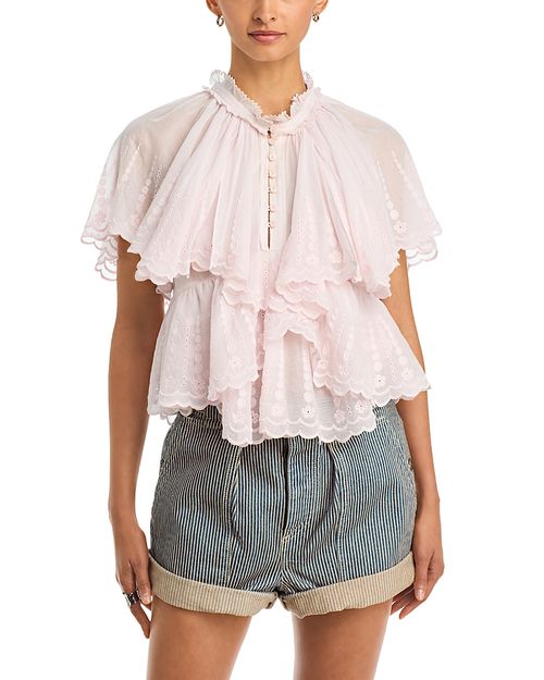 Isabel Marant Lorna Ruffled Blouse