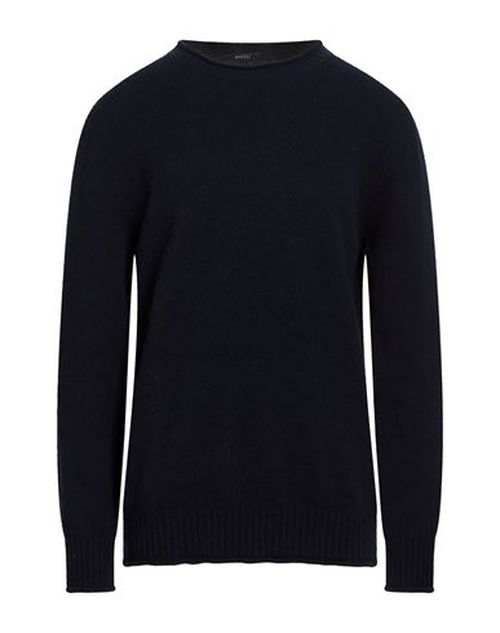 Man Sweater Navy Size L Virgin Wool, Polyamide