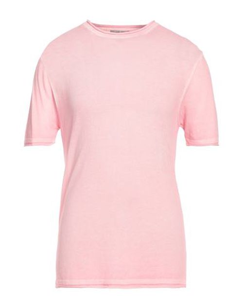Man Sweater Pink Size 44 Cotton