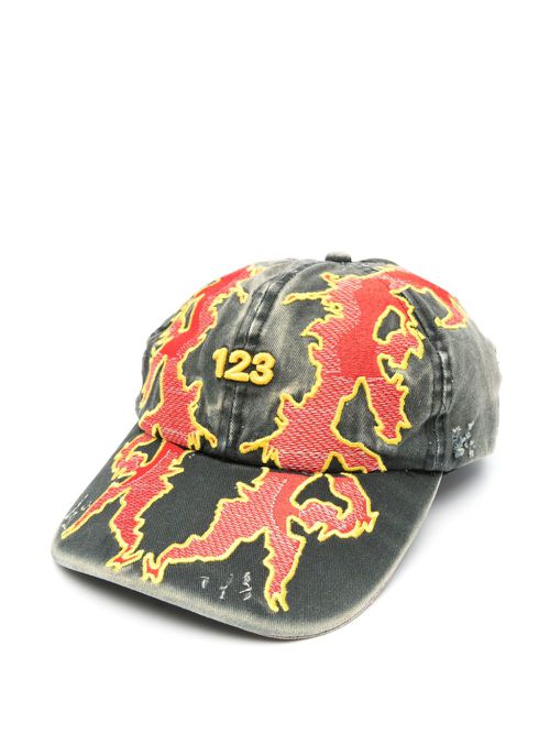 RRR123 Lambs baseball cap - Black