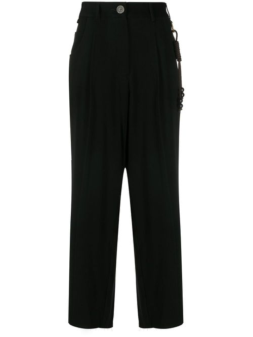 Song For The Mute high-waist trousers - Black
