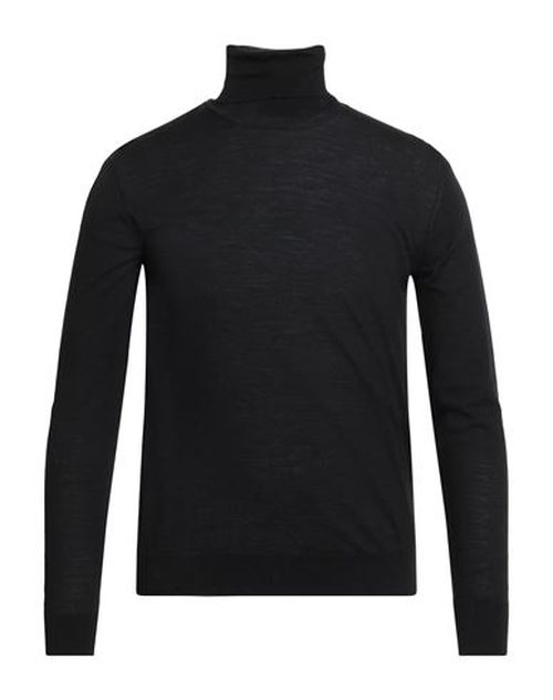 Man Turtleneck Black Size 36 Wool