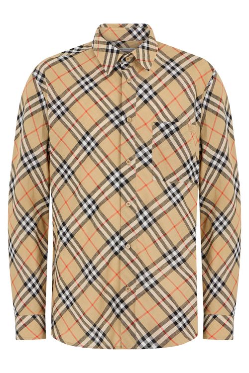 Classic Check Linen Shirt - Long Sleeve