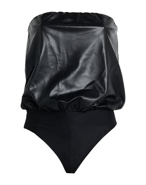 Woman Bodysuit Black Size S Polyamide