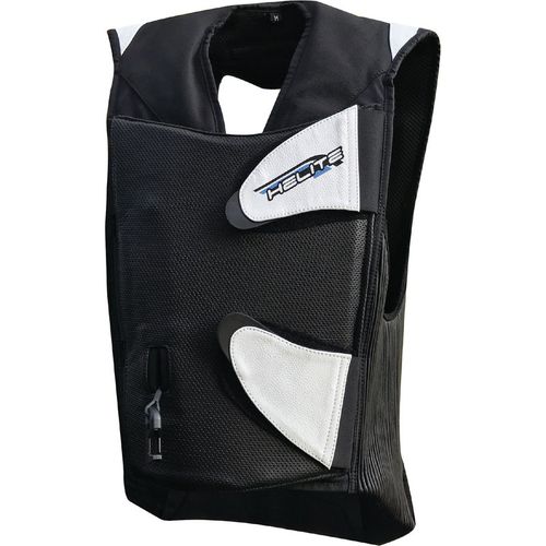 Airbag vest motorcycle elastic track leather Helite GP-AIR GT