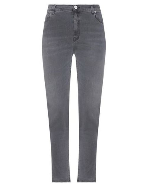 P_jean Woman Jeans Grey Size 28 Cotton, Polyester, Lyocell