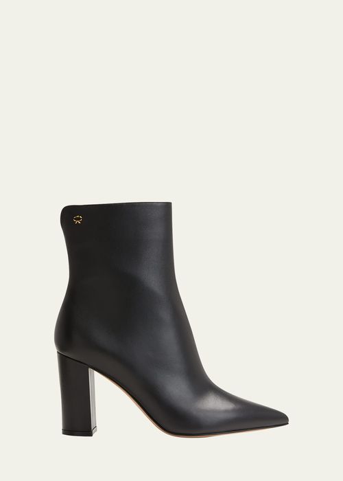 Vitello Glove Calfskin Ankle Boots
