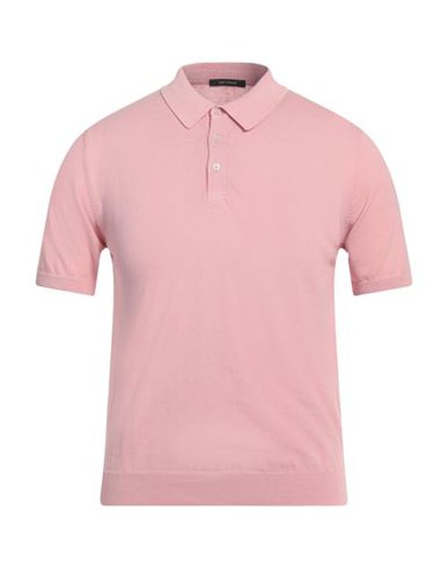 Man Sweater Light pink Size 38 Cotton