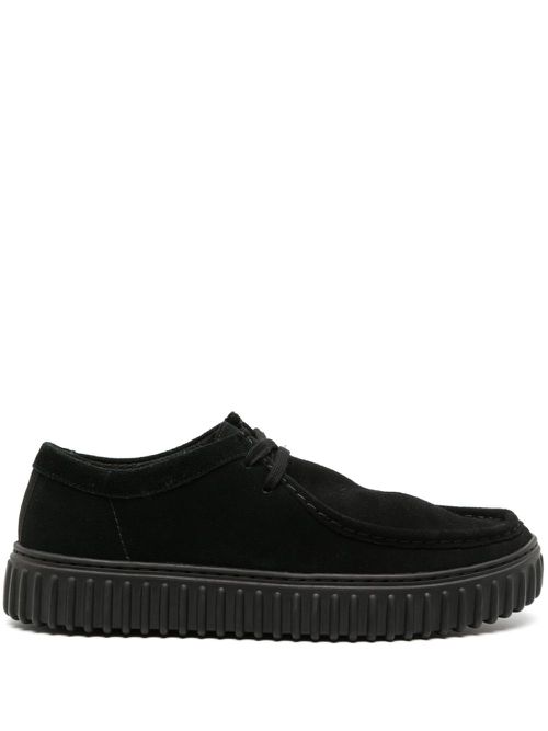 Torhill Lo suede boat loafers - Black