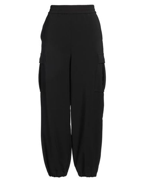 Twinset Woman Pants Black Size 10 Polyester, Elastane