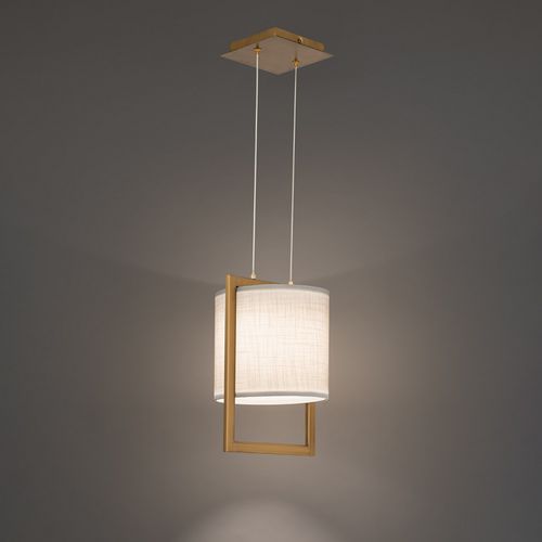 Aged Brass LED Mini Pendant from the Park Avenue Collection