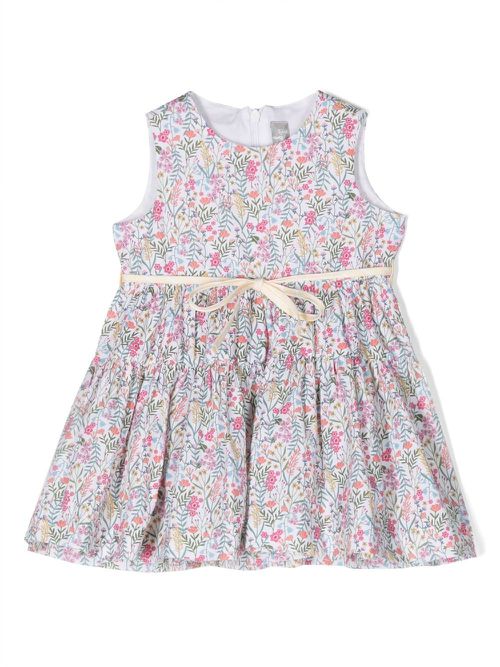 Floral-print tiered dress - Pink