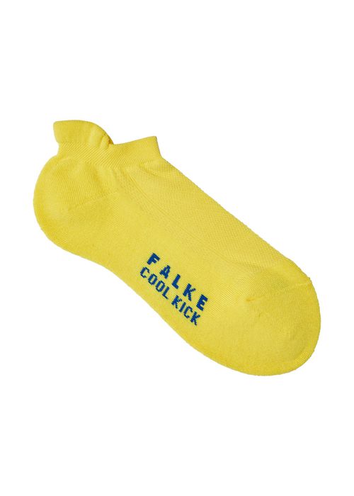 Cool Kick Jersey Trainer Socks - Yellow