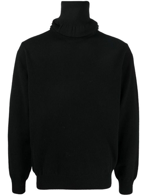 Turtle neck jumper - Black