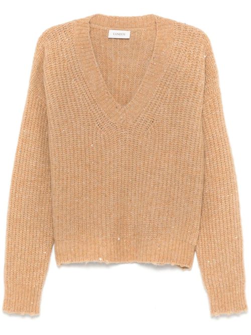 Sequined sweater - Neutrals