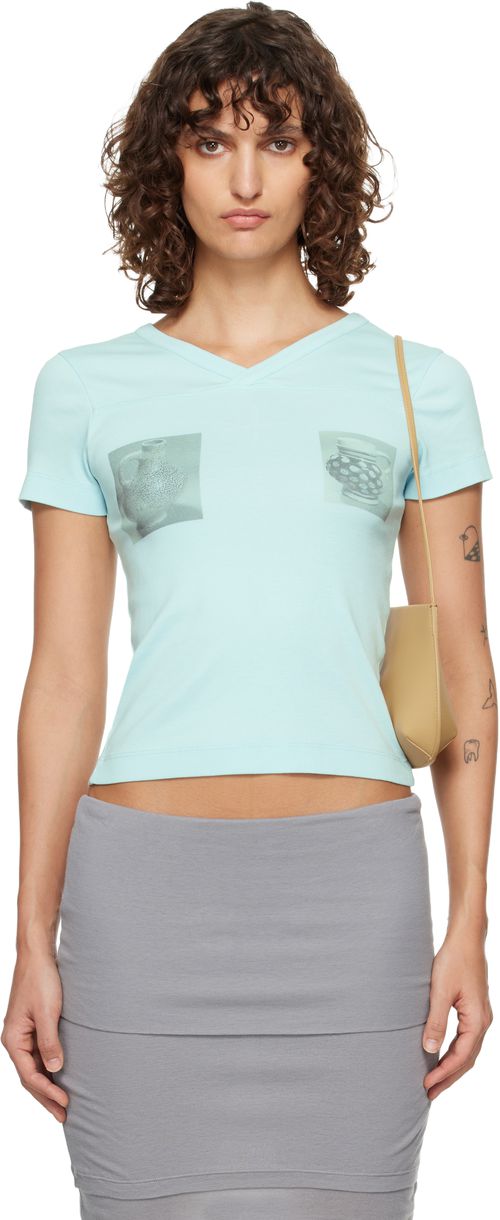 Blue 'Jugs' T-shirt