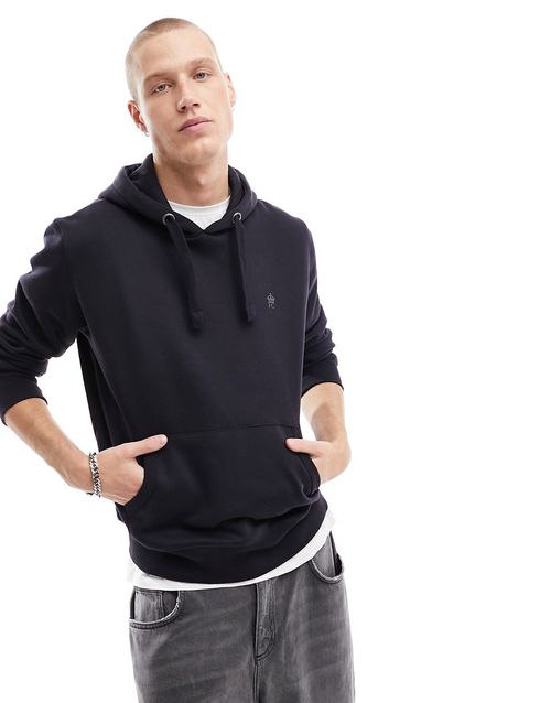 Overhead hoodie in navy