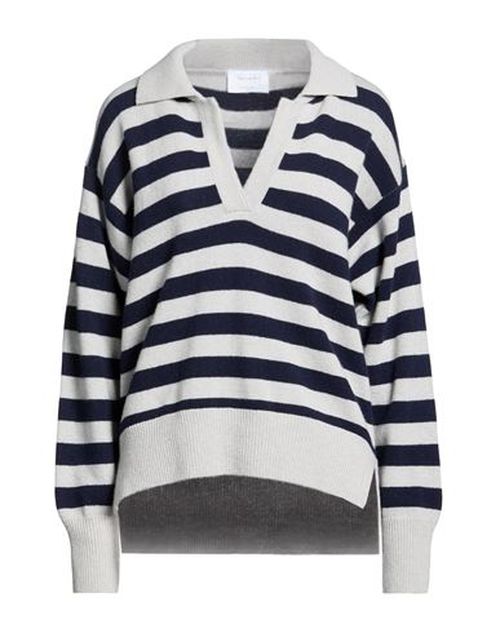 Collezione N_01 Woman Sweater Grey Size L Merino Wool, Cashmere