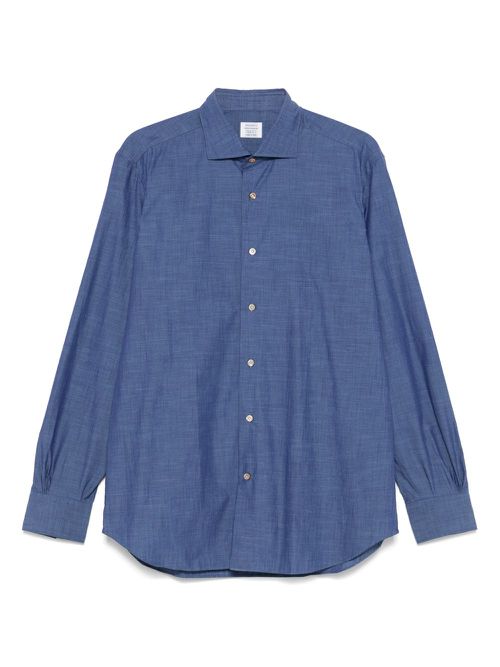 Mazzarelli cotton shirt - Blue