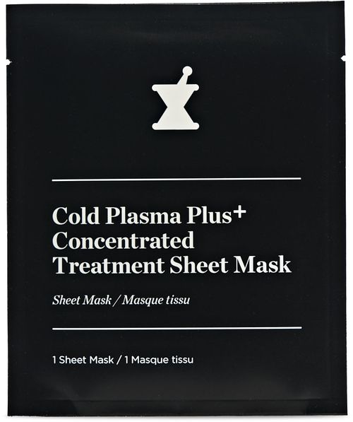 Maschera viso 2in1 Perricone MD Gold Plasma Plus+ Concentrated Treatment Sheet Mask