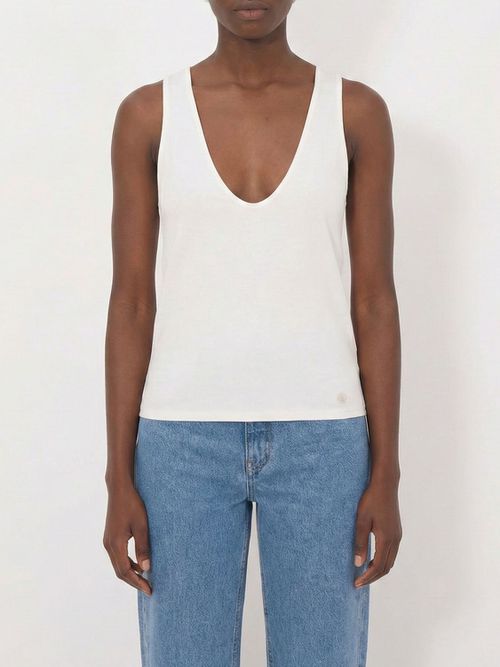 Top Woman color White