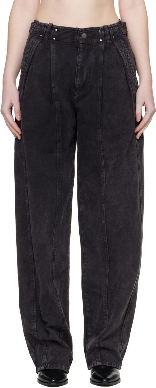 Black Ireme Trousers