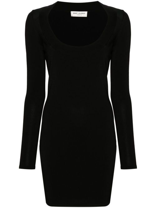 Décolleté Mini Dress